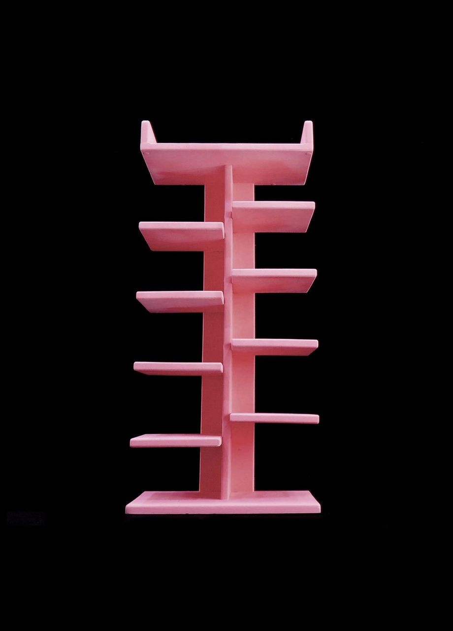 Полиця для взуття з дерева Ровередо 10 барбі (ПДО-105650) No Brand (327845134)