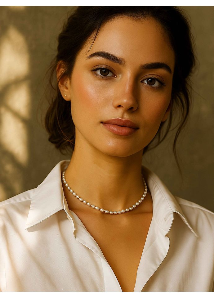 Чокер із дрібних перлів 4734 LeBijou (368559211)