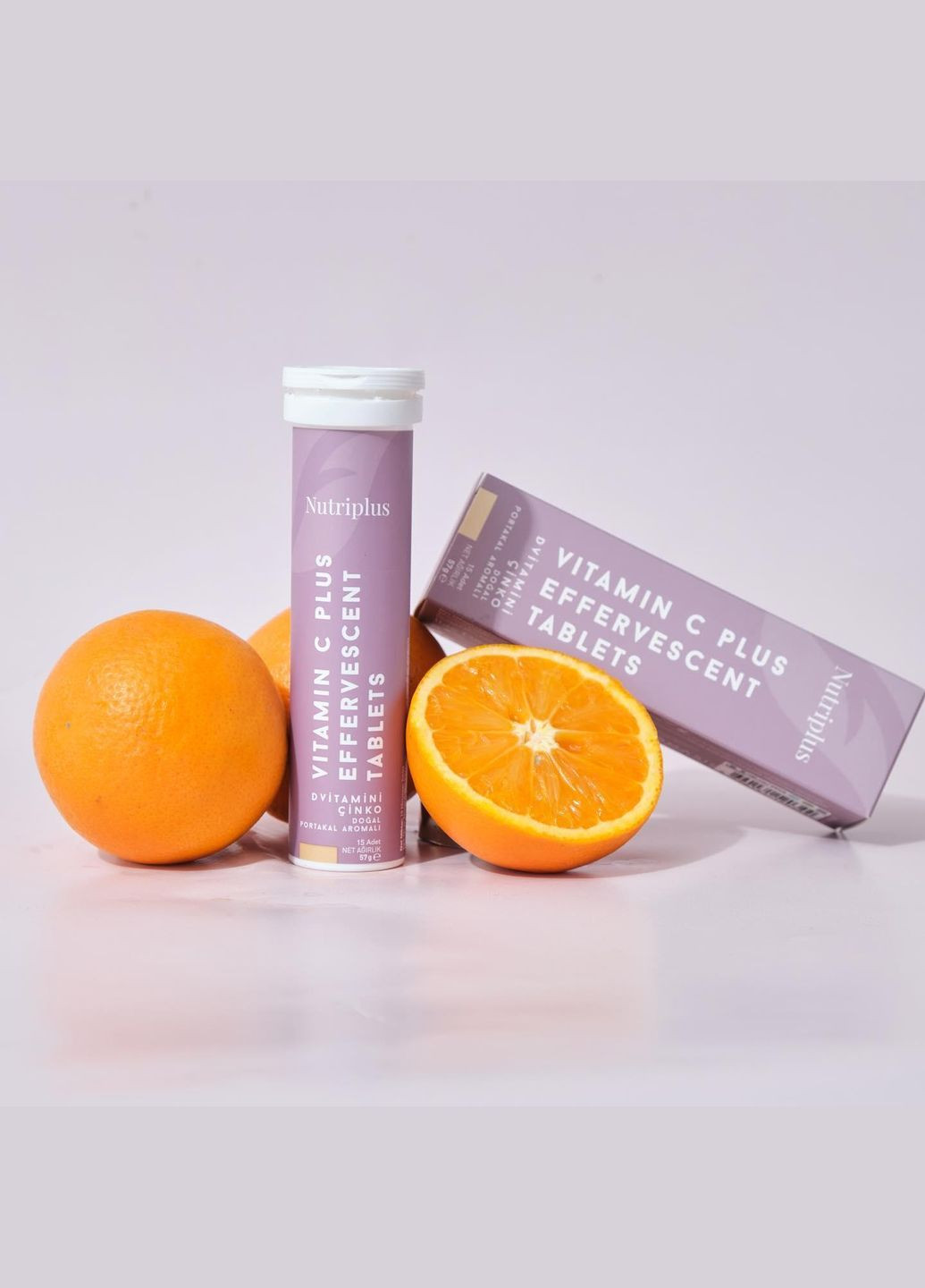 Шипучий Вітамін С Плюс у таблетках Nutriplus 15 шт Farmasi (294944815)