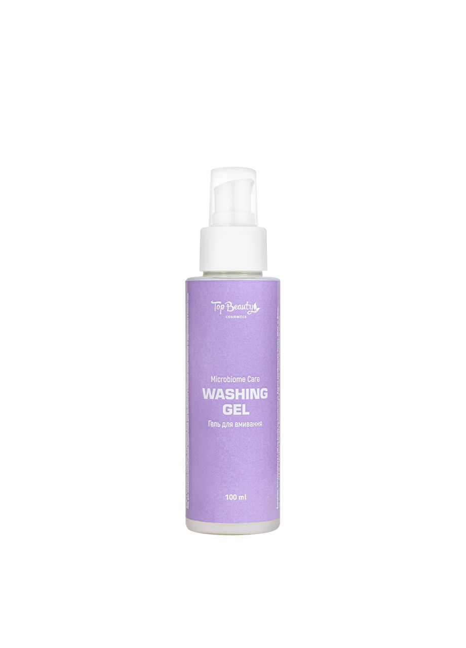 Гель для умывания лица с пребиотиками Microbiome Care Washing Gel 100 мл Top Beauty (367989840)