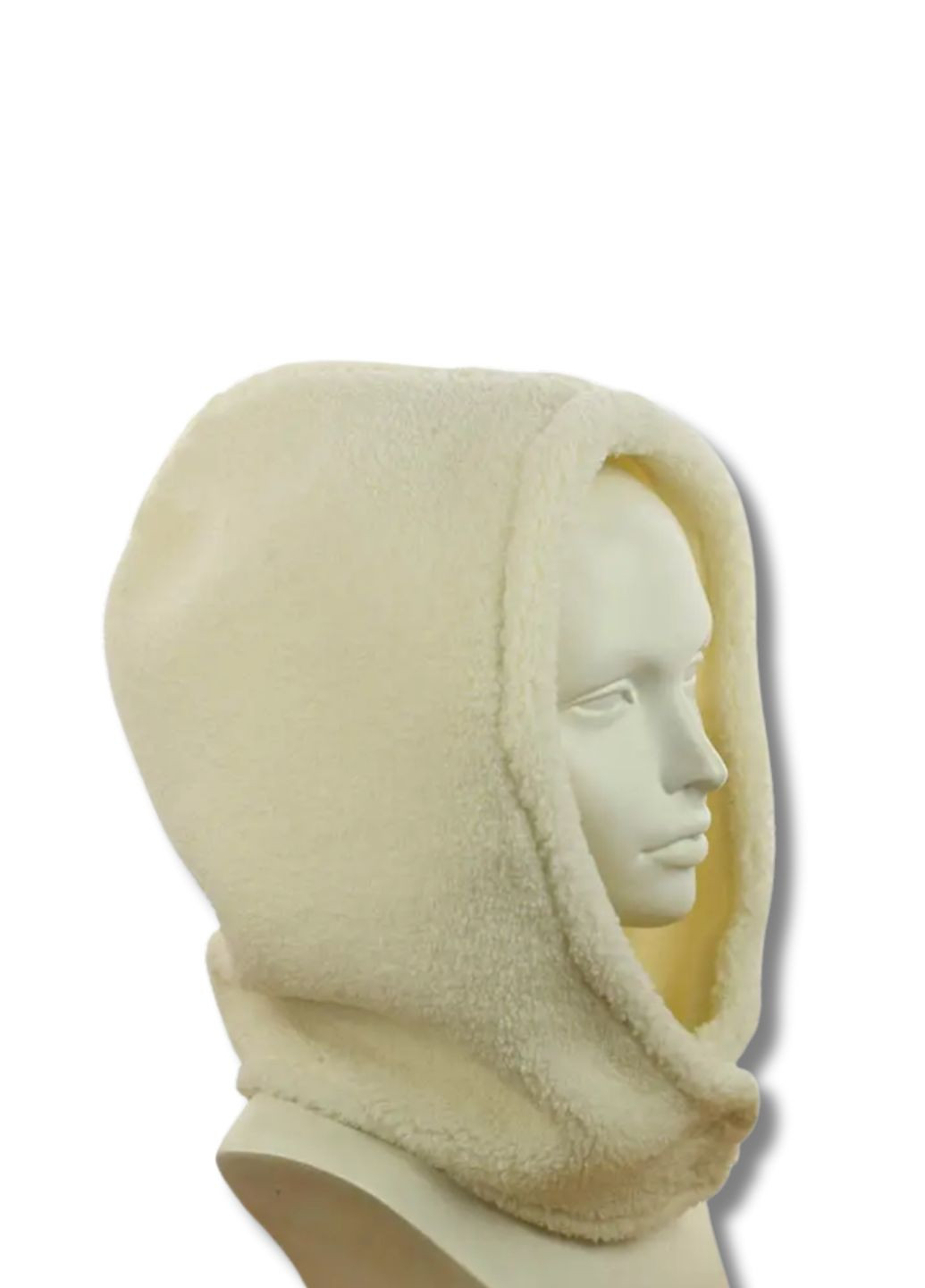 -капюшон на флісі - Тедді No Brand Жіночий капор (361048069)