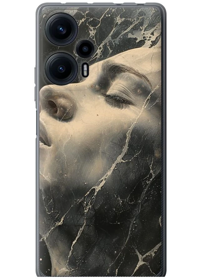 Силиконовый чехол 'Мраморная женщина' для Endorphone Xiaomi Poco F5 (285710042)