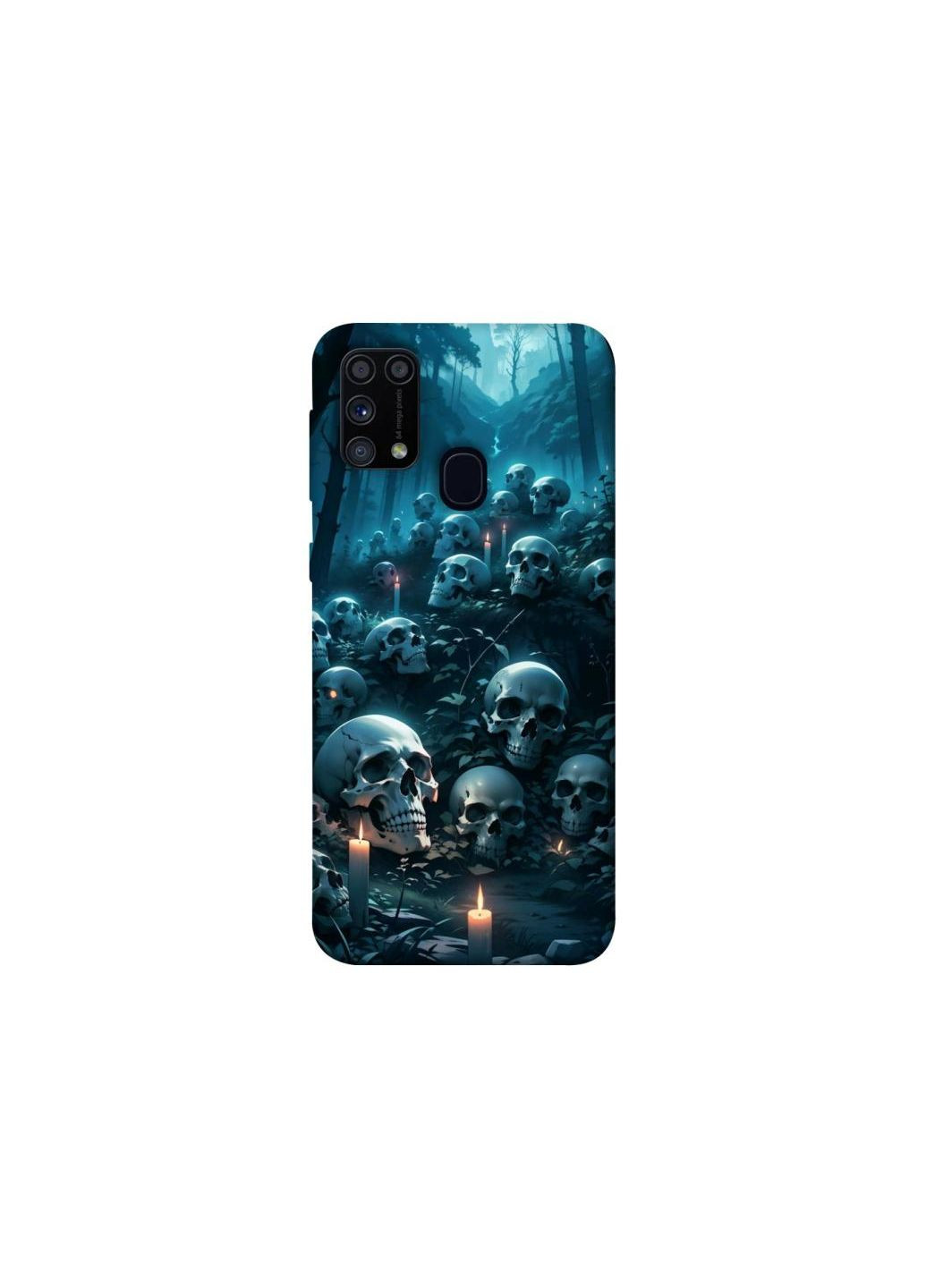 Чохол на Samsung Galaxy M31 Skulls v3 Frontalka (353368634)