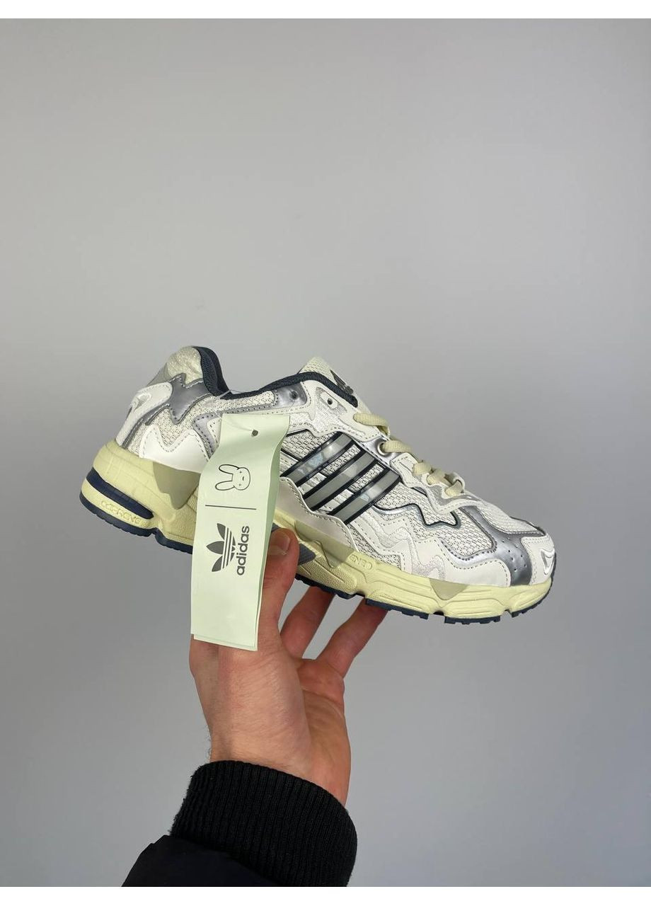 Срібні Осінні кросівки чоловічі adidas x bad bunny response cl адідас бед бані No Brand