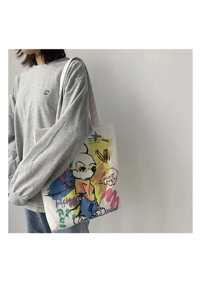 Сумка шоппер жіноча тканинна No Brand (322169901)