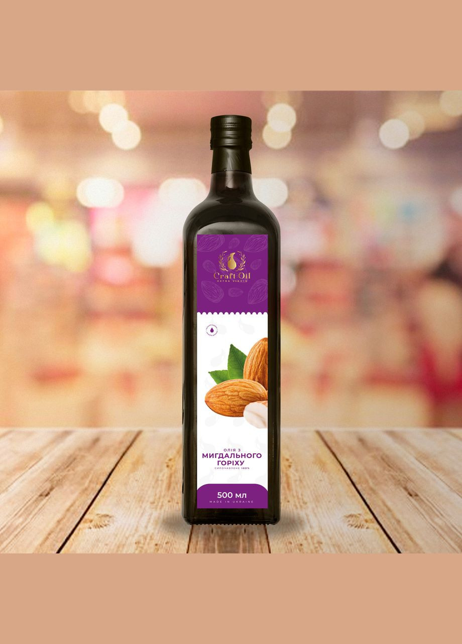 Масло миндальное 500 мл (1693269322) Craft Oil (323209525)