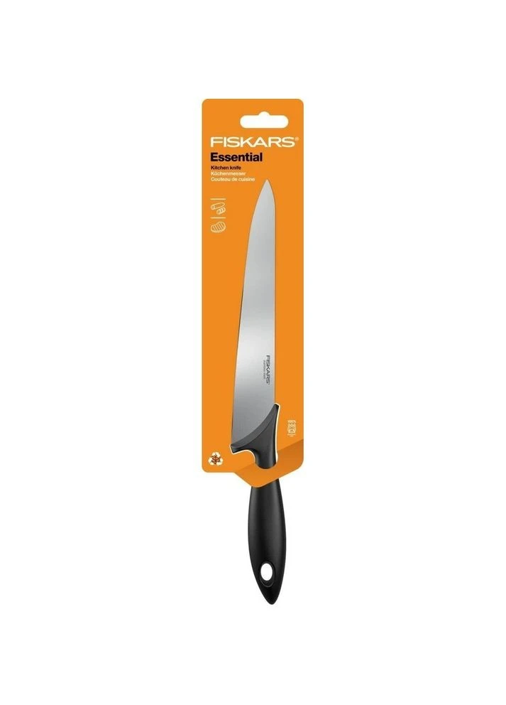 Ніж Essential універсальний 21 см Black 1065566 Fiskars (316618719)