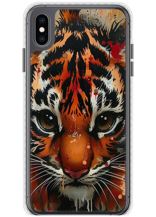 Чохол Bumper чохол 'Mini tiger' для Endorphone Apple iPhone XS Max (285768497)