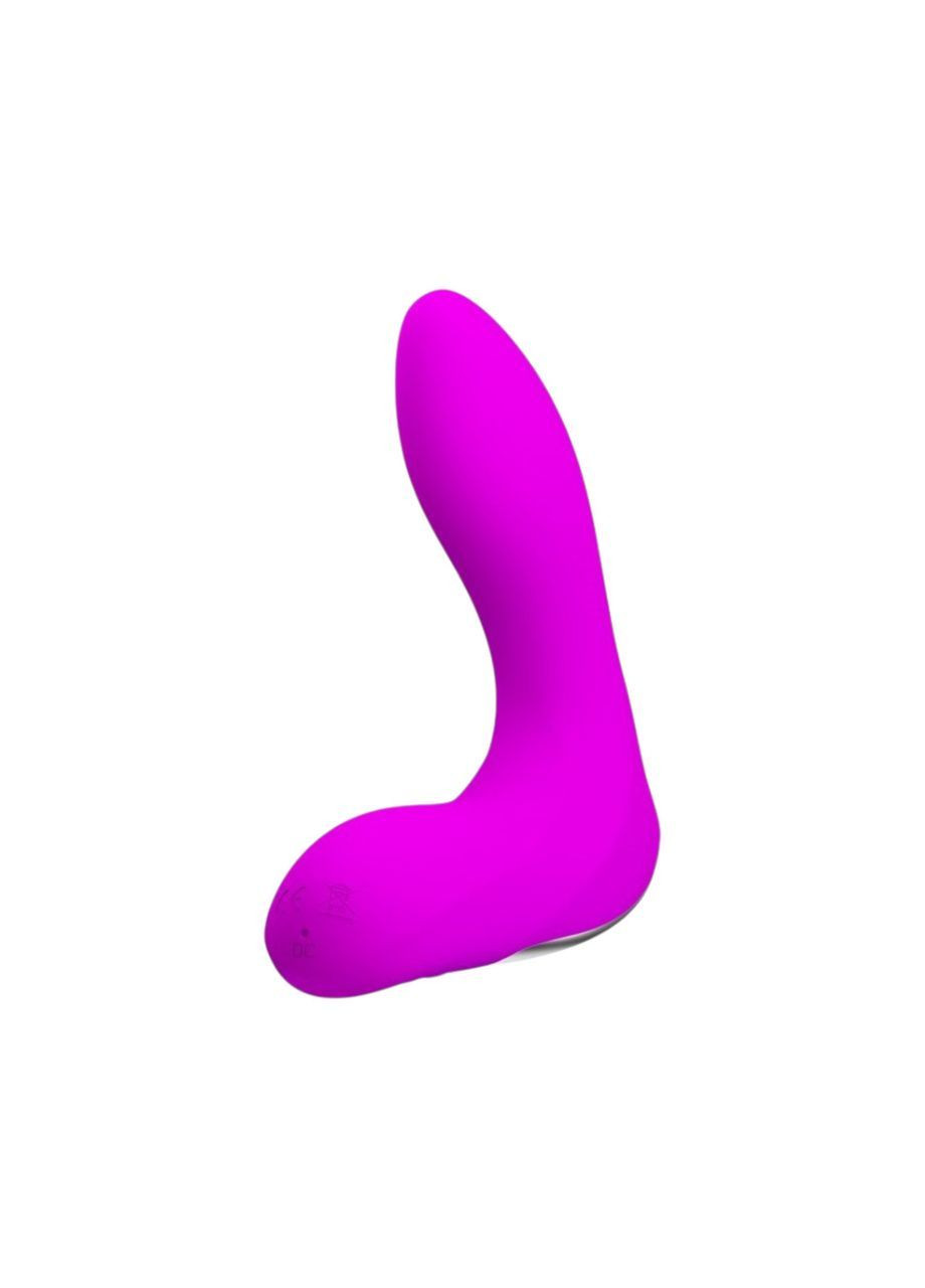 Анальный стимулятор массажер простаты фиолетовый с надувной функцией и вибрацией Leonard LyBaile (363041421)