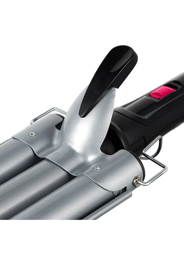 Плойка электрическая тройная для завивки волос R 481B три волны с быстрым нагревом RAF (337172142)