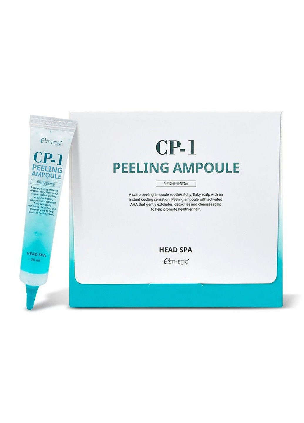 Пилинг-сыворотка для кожи головы Esthetic House Peeling Ampoule, 20 шт по 20 мл CP-1 (285813483)