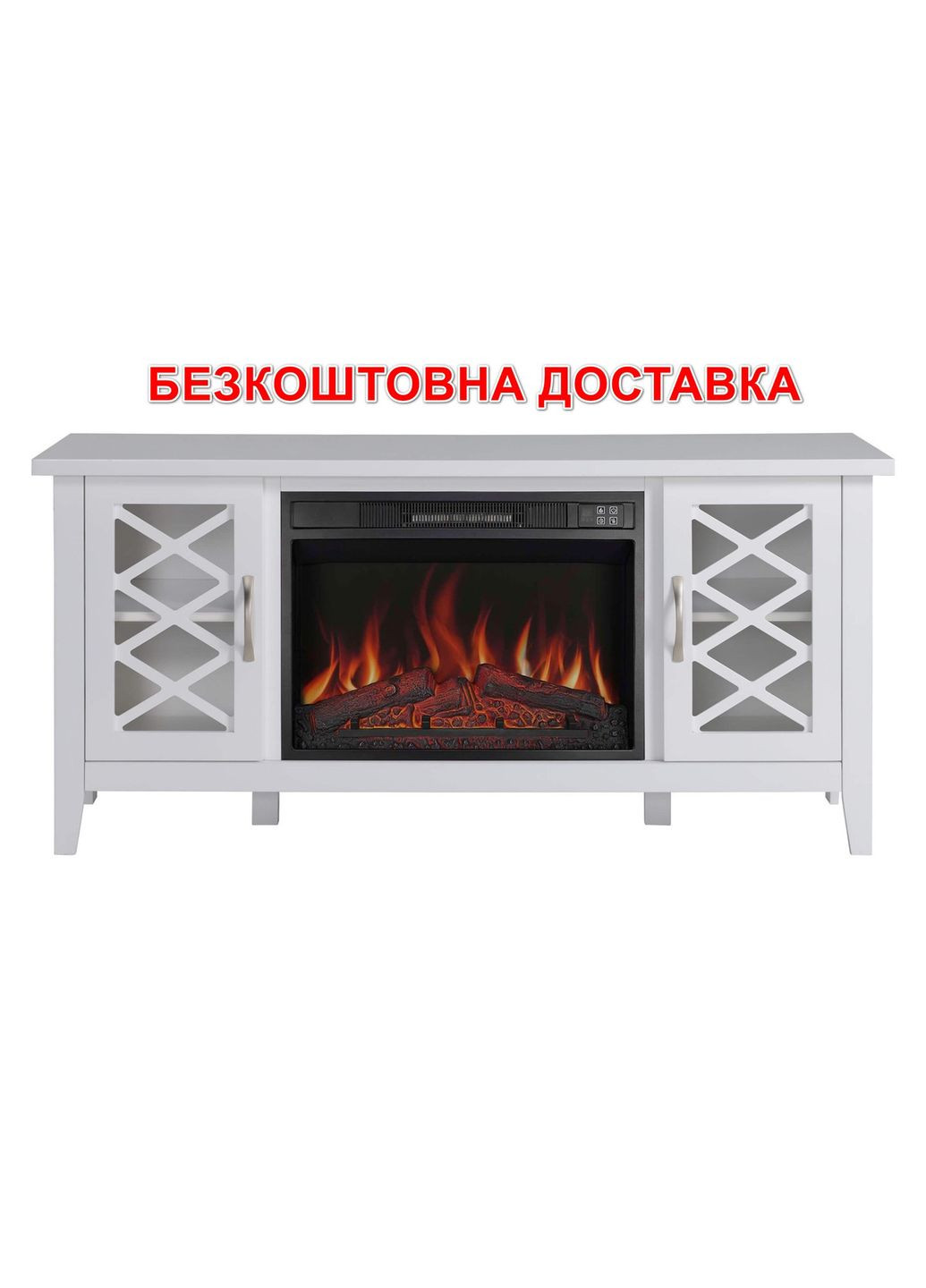 Каминокомплект Odessa AF23S белый с обогревом и звуком горения огня. ArtiFlame (362456319)