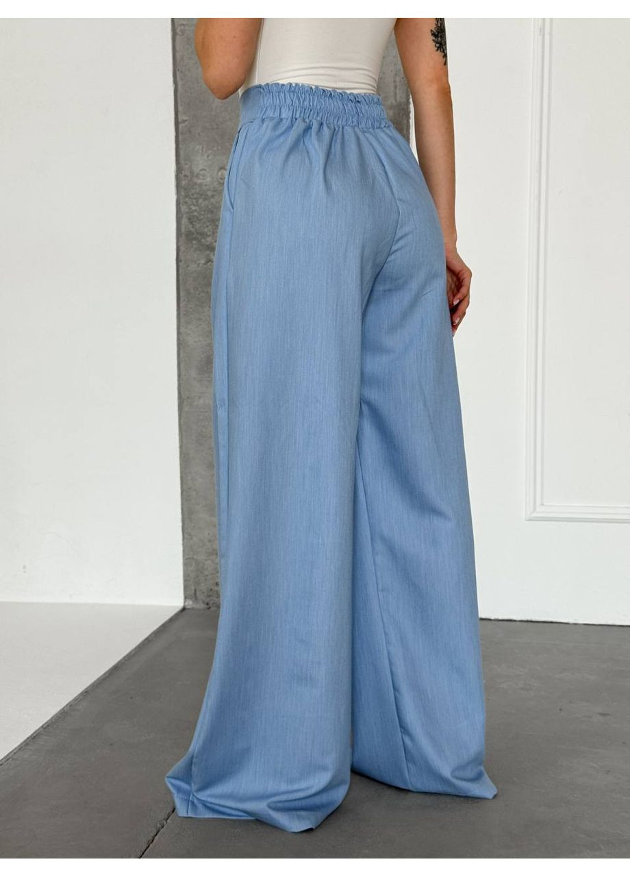 Жіночі брюки вільного крою з тіару меланж – Розмірна сітка в описі DK/DL Мода без кордонів (358930424)