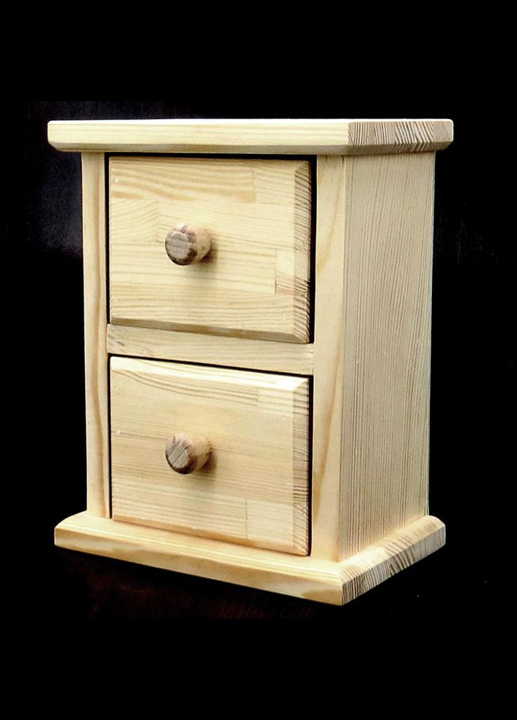 Мини-комод из дерева Варисан бланже (МНК-008901) No Brand (328225288)