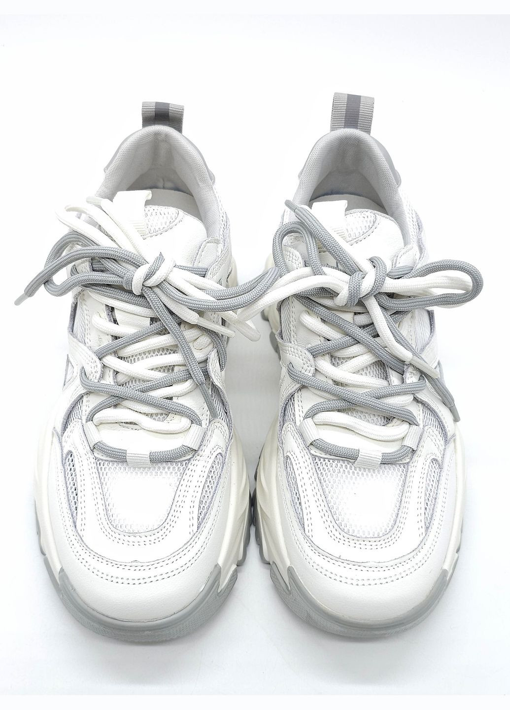 Білі всесезонні жіночі кросівки білі шкіряні l-10-44 25 см 40(р) Lonza