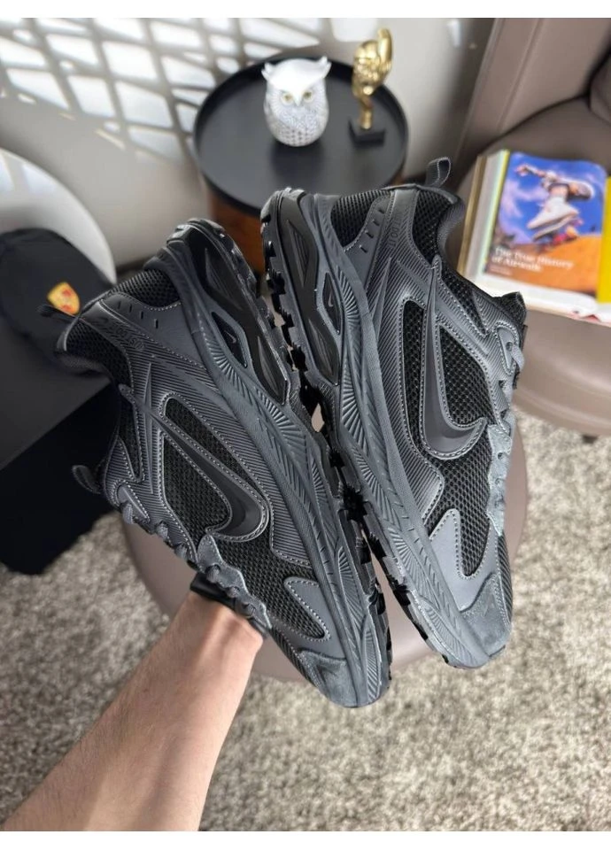 Темно-сірі кросівки dark grey black No Brand Zoom Winflo
