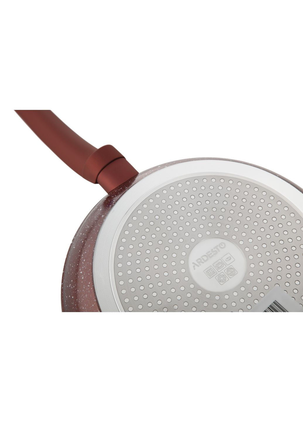 Сковорода Gemini Molise, 28см, алюміній, червоний Ardesto (314749748)