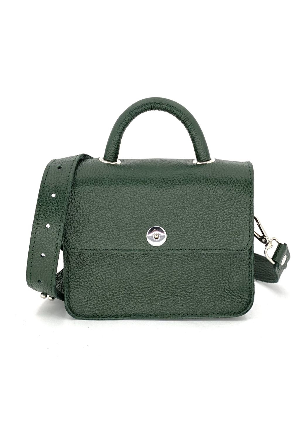 Жіноча шкіряна сумка Міні Зелений Dekey (332055198)