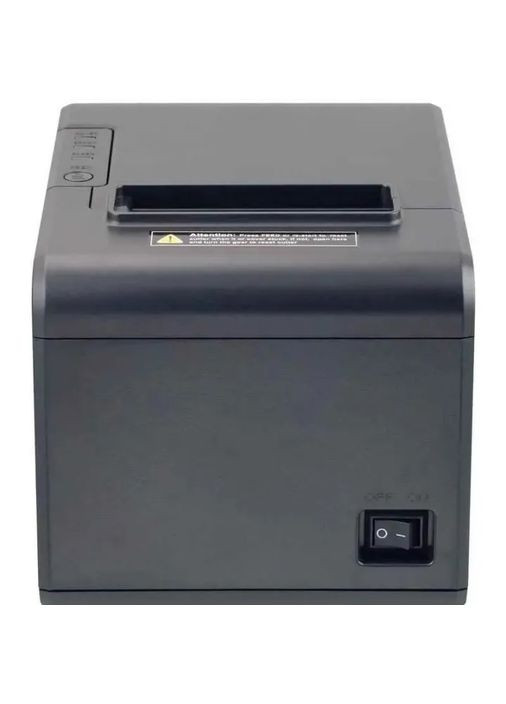 Друкарка чеків XP-Q804S (термодрук, 260мм/с, стрічка 80мм, USB+Serial+Lan,авторізак,чорний) Xprinter (315029850)