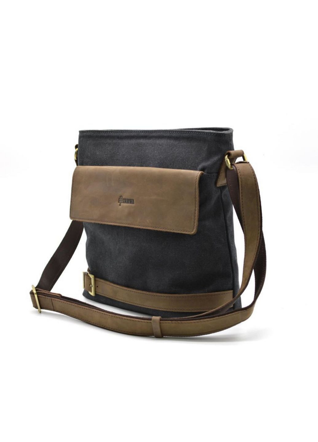 Чоловіча шкіряна сумка через плече 29х27х8.5 см TARWA (315870989)
