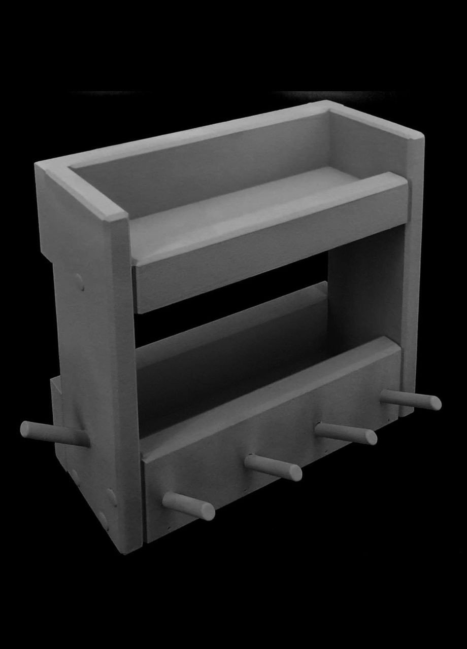 Ключница деревянная Шилион маренго (КЛЧ-000519) No Brand (327090990)