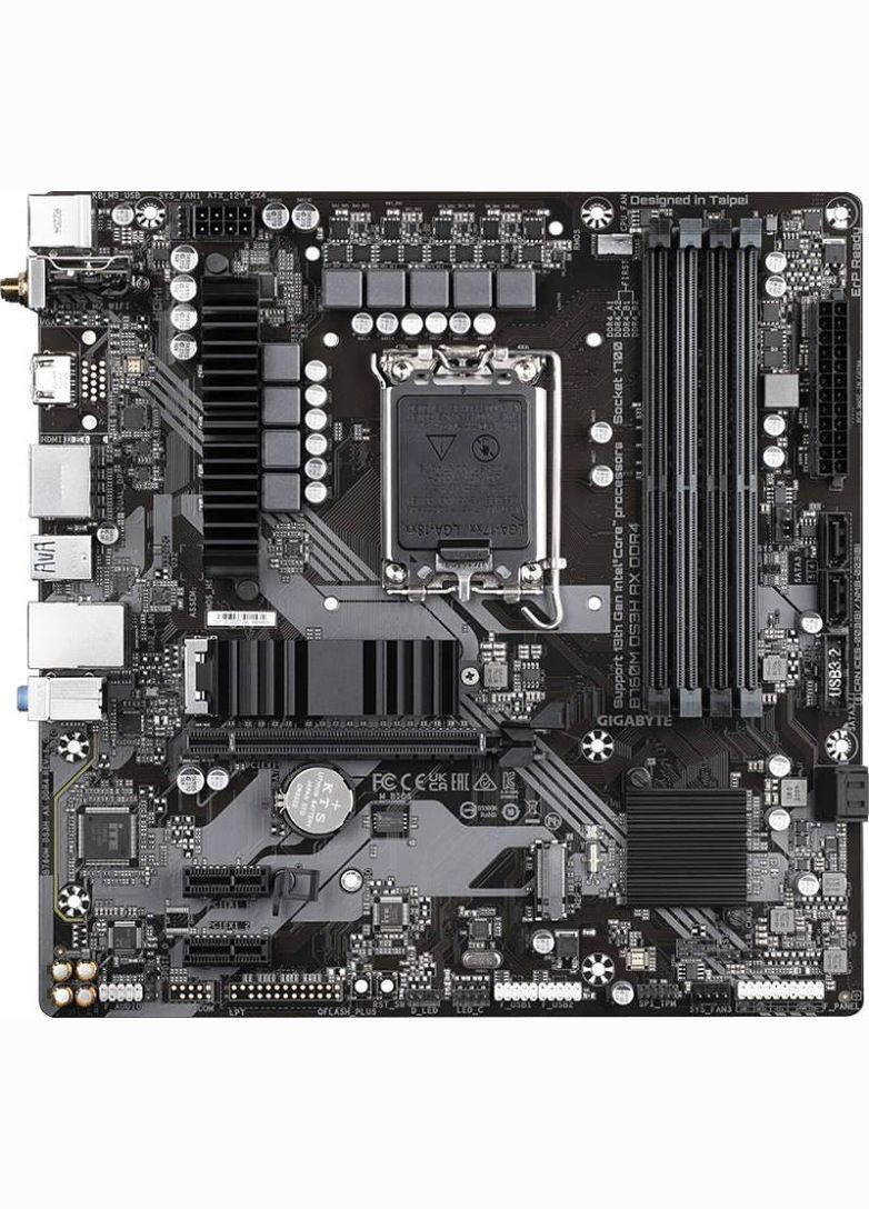 Материнська плата B760M DS3H AX DDR4 Socket 1700 Gigabyte (314747913)