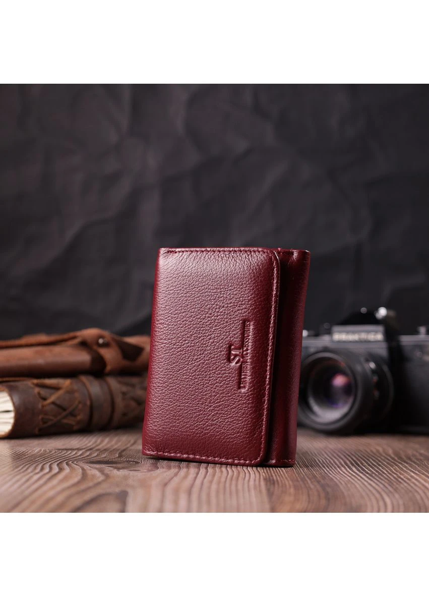 Кожаный интересный кошелек для женщин 22507 st leather (393219431)