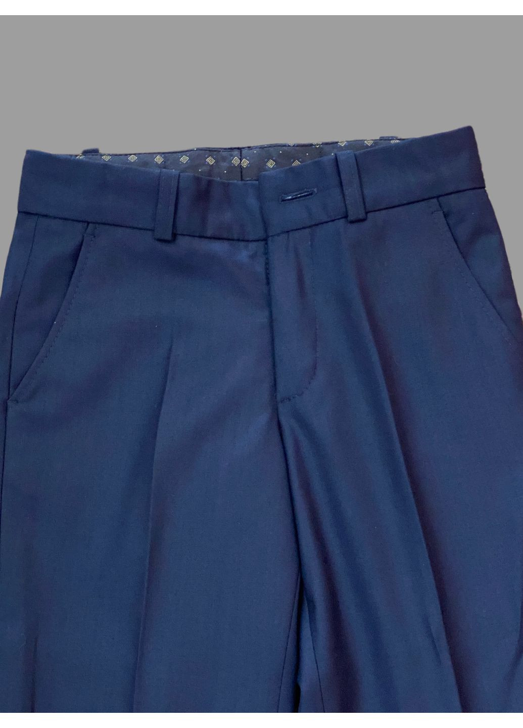 Костюм школьный синий для мальчика пиджак брюки No Brand (354827681)