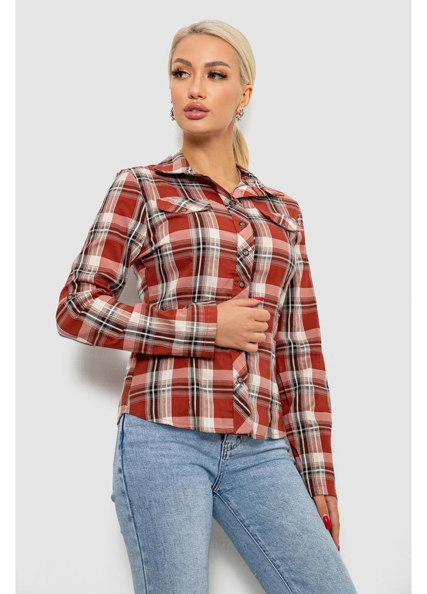 Сорочка жіноча в клітку,, 230R064-1 Ager (365074782)