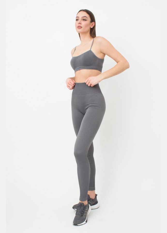 Легінси жіночі безшовні спортивні в рубчик Giulia LEGGINGS RIB (301384715)