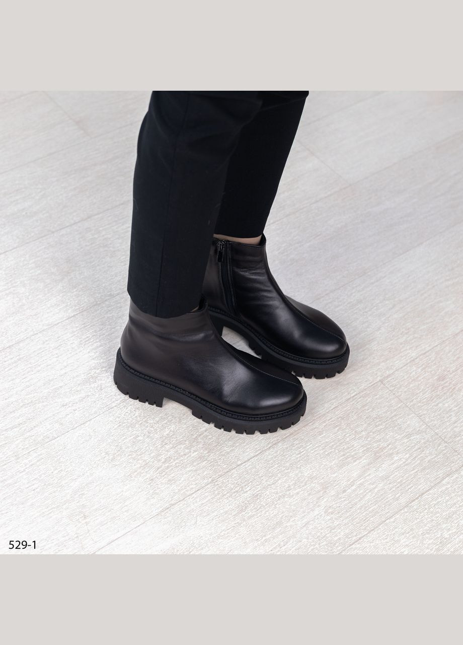 Комбіновані демісезонні шкіряні жіночі черевики жіночі No Brand