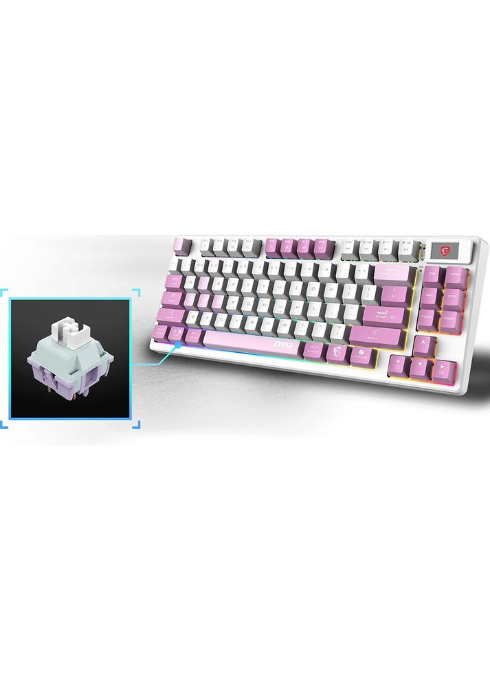 Клавіатура Forge GK600 Violet (S11-43UAQ01-HH9) MSI (370033979)