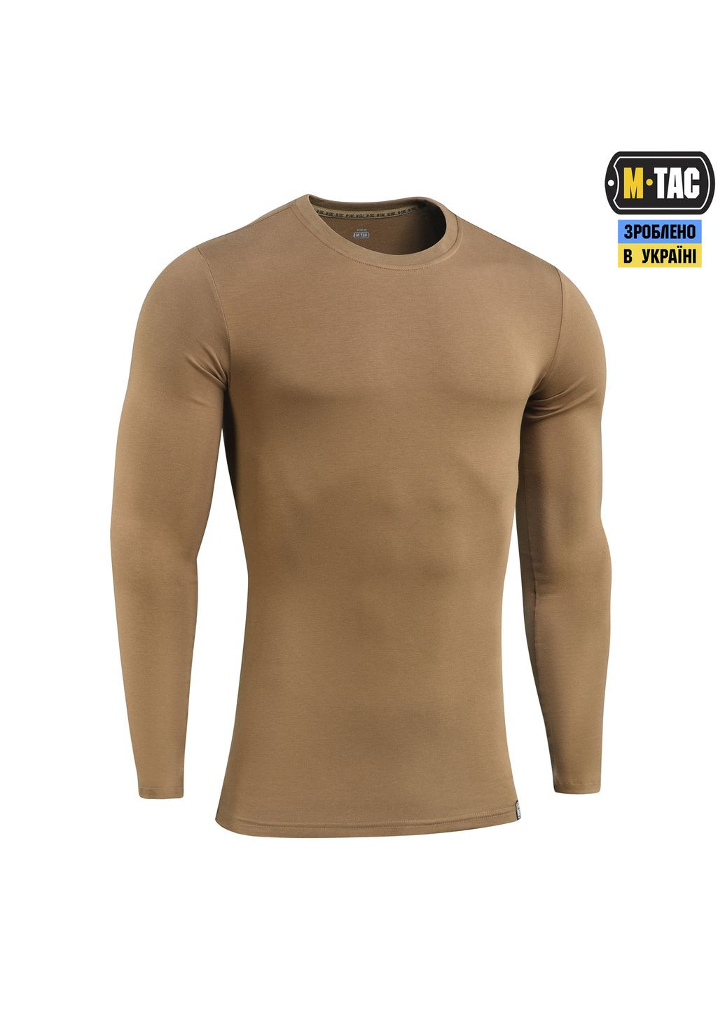 Футболка длинный рукав 93/7 Coyote Brown () M-TAC (303262711)