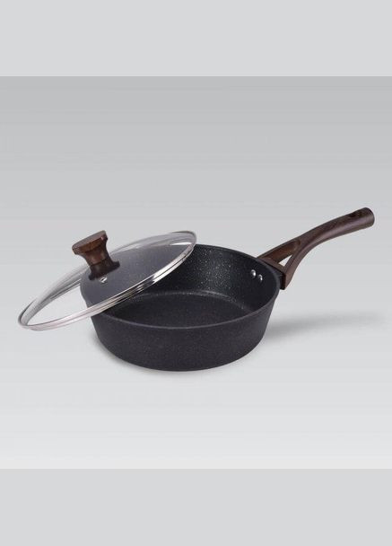 Сотейник MR-1216-28 28 см с гранитным покрытием с крышкой Maestro (297330967)