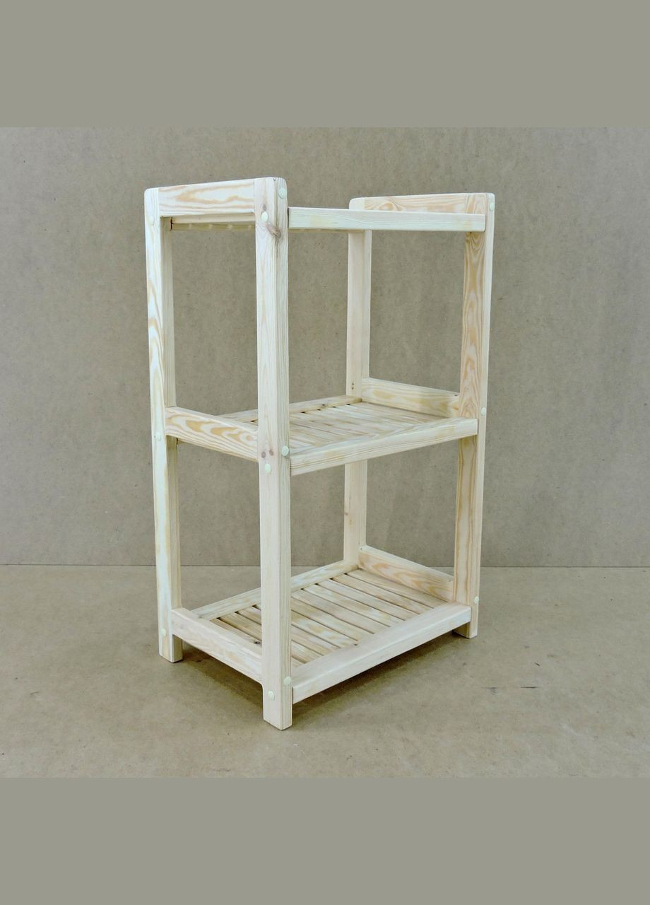 Етажерка розбірна з дерева Манчестер 52х70 бланже (МЕБ-52701301) No Brand (327845667)