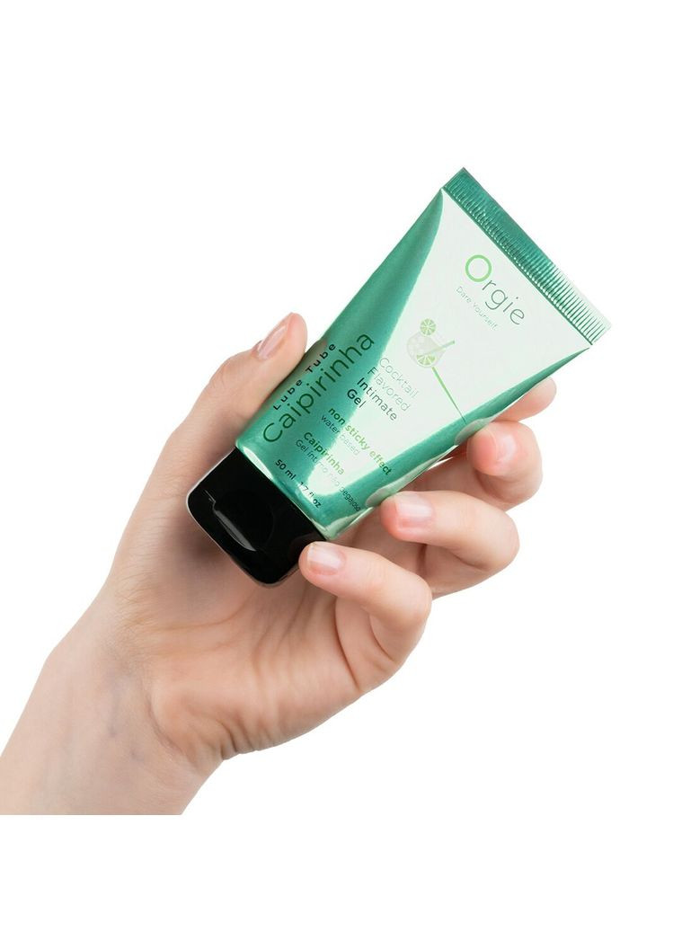 Лубрикант на водній основі Lube Tube Cocktail Caipirinha, 50 мл, смак цитрусового коктейлю Orgie (369948912)