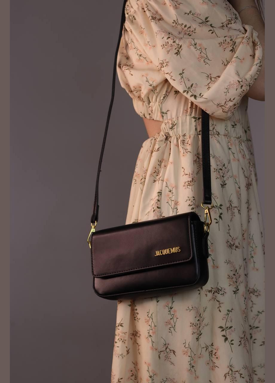 Жіноча сумка Jacquemus black, женская сумка, Жакмюс чорного кольору No Brand (307925645)