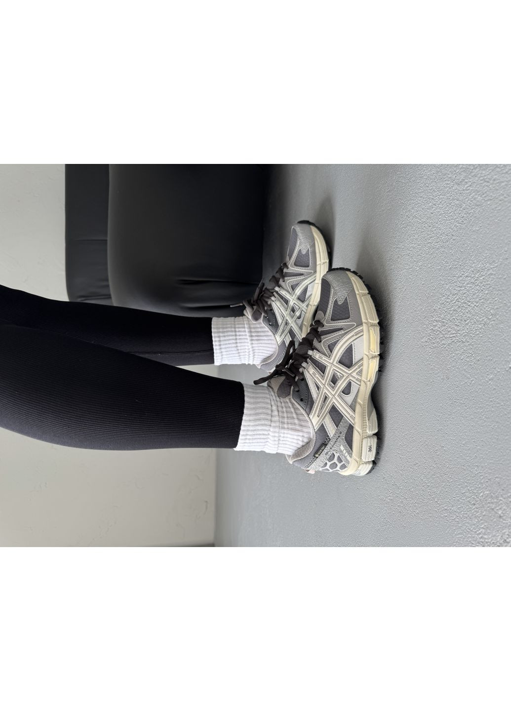 Кроссовки женские и мужские Asics Gel Kahana 8 Grey Gore-Tex | Асікс Гель-Кахана 27 серые демисезоны (370286730)