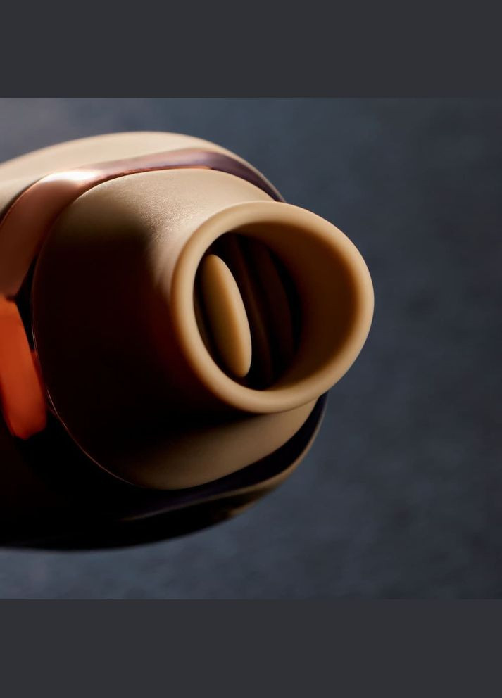 Вакуумний стимулятор для клітора Sweet Em з функцією лизання (рухливий язичок), блакитний No Brand (303891210)