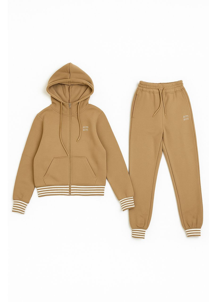 Жіночий спортивний костюм Saint Wish коричневий (M-XL) XL No Brand (368500520)