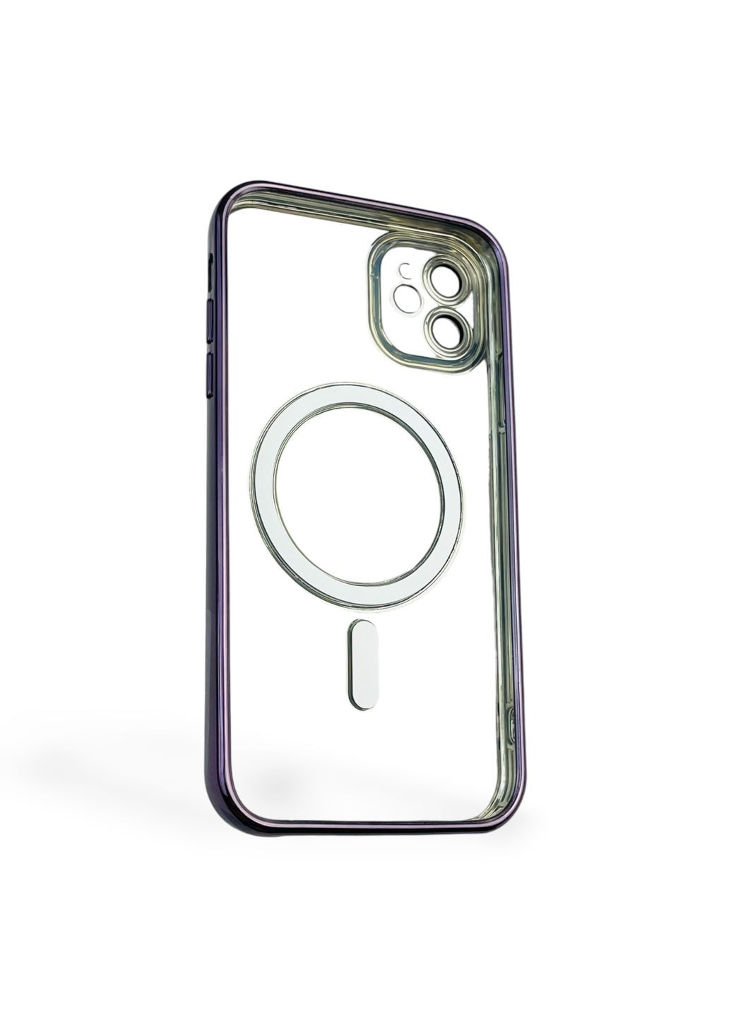 Чехол для iPhone 11 с линзами на камере с MagSafe на айфон 11 фиолетовый Apple (366386645)