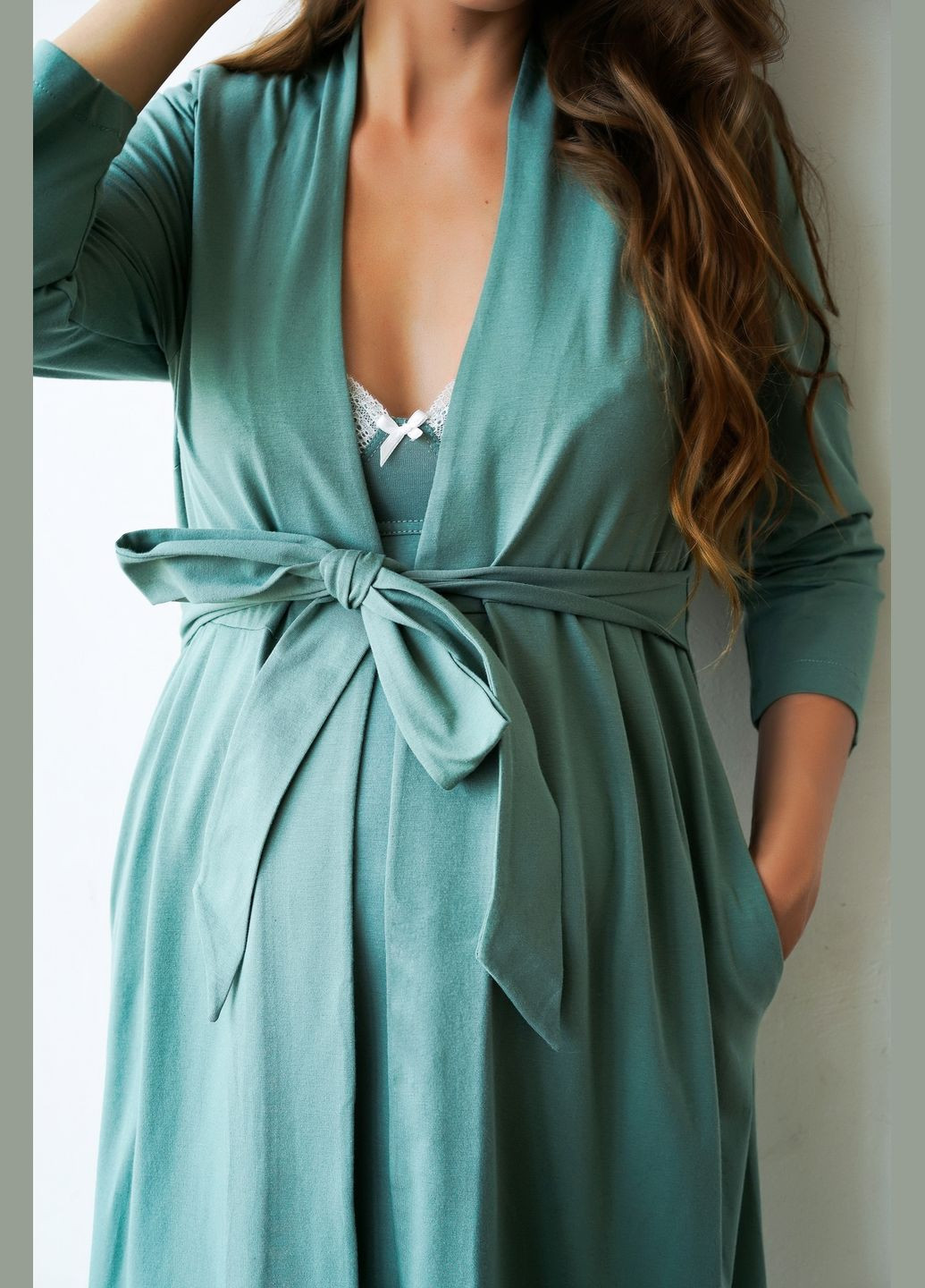 Халат для беременных и кормящих мам Soft&Lace Мамин Дім (333020495)