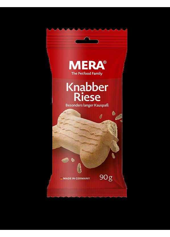 Велике жувальне печиво для собак XXL Knabberriese, 90 г (*) Mera (304772653)