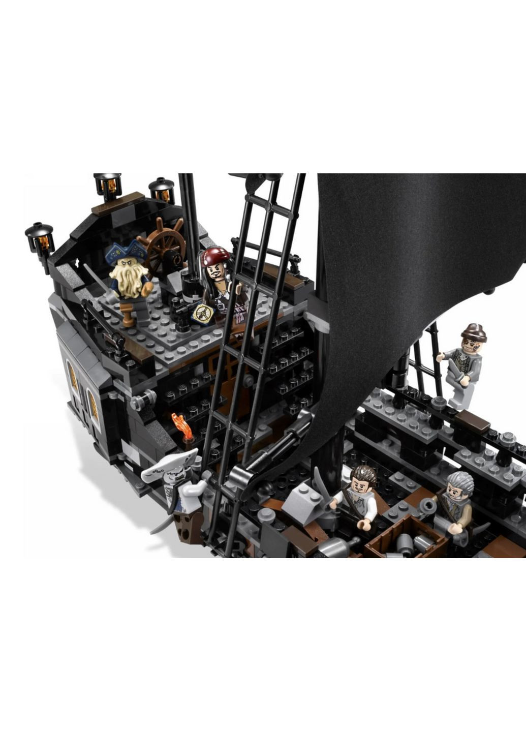 Конструктор "Чорна перлина - Піратський Корабель" 804 деталі Bella (348437489)