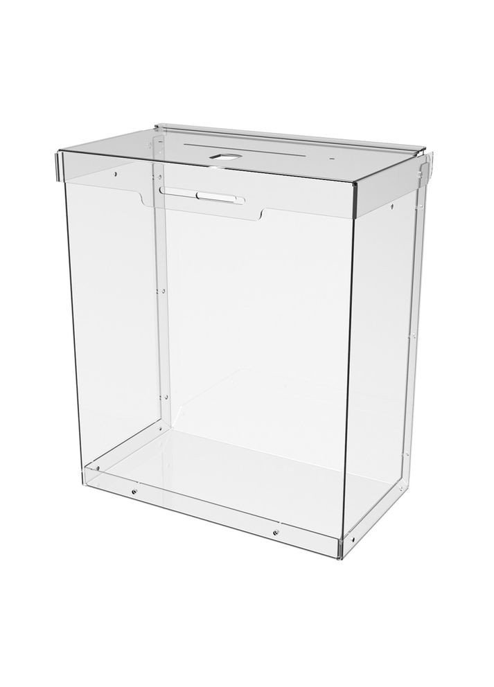 Скринька для пожертв та збору грошей 200x230x110 із замком. Об'єм 5 літрів Ekostar (370948778)