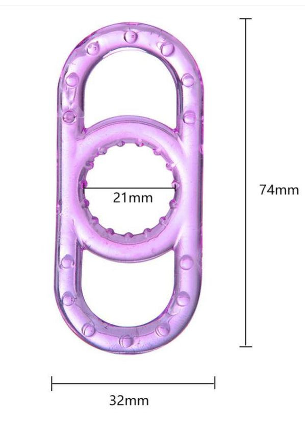 Кольцо TripleRing на пенис No Brand (339864949)