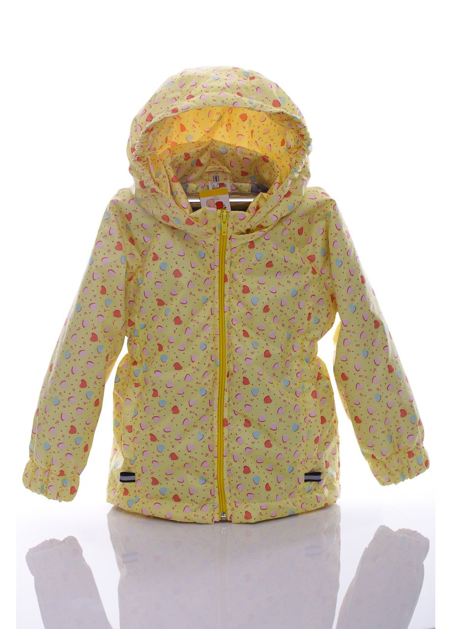 Желтая демисезонная ветровка BABYKROHA