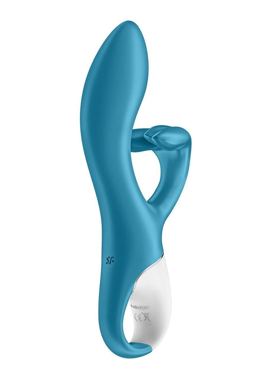 Вібратор-кролик Embrace me з потрійним кліторальним стимулятором Satisfyer (371389038)