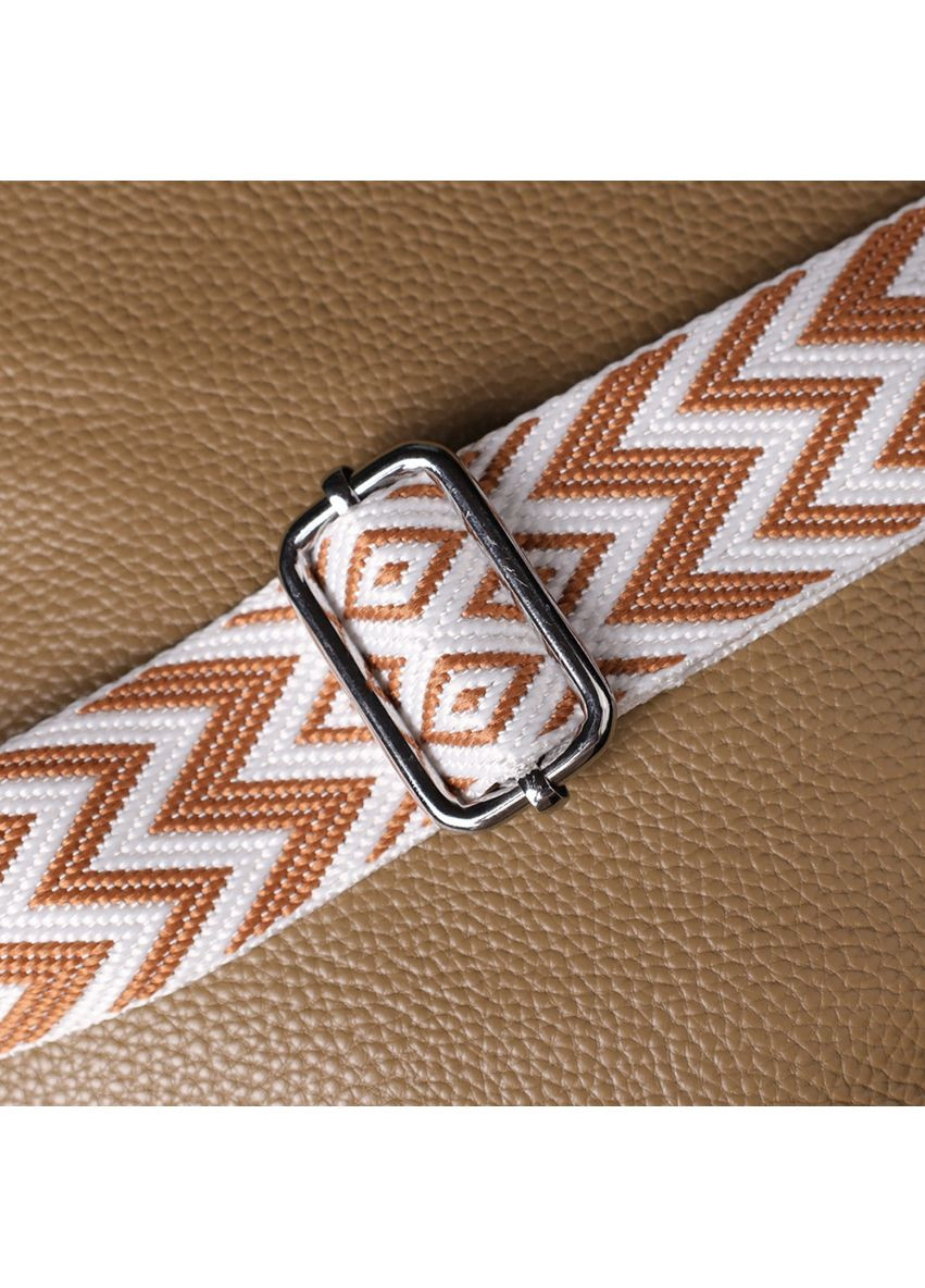 Жіноча шкіряна сумка на плече для повсякденного носіння 22912 Бежевий Vintage (361679885)