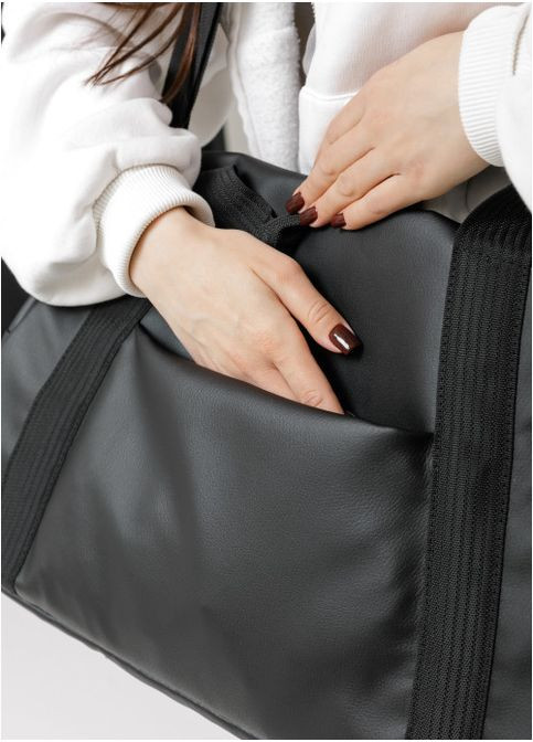 Женская спортивная сумка Черная (7390452026) Sambag (360965665)